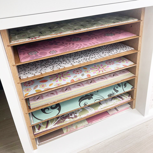 QBox Модуль для скрап-бумаги с дверкой или без (1 шт)