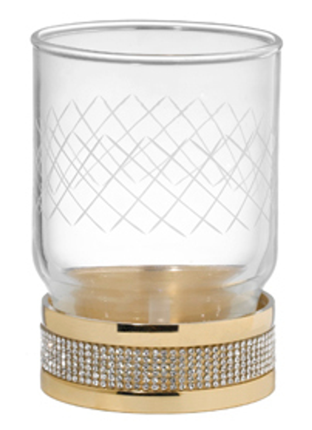 Boheme Настольный стакан ROYALE CRISTAL GOLD
