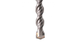 Бур по бетону, двойная спираль, Cobalt W-tip, 16x160 мм, SDS PLUS, серый