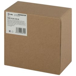 Коннектор ЭРА TRM-PC20-CCN BK для магнитного шинопровода угловой черный | Магнитный шинопровод и аксессуары