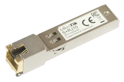 MikroTik S+RJ10 SFP+ модуль