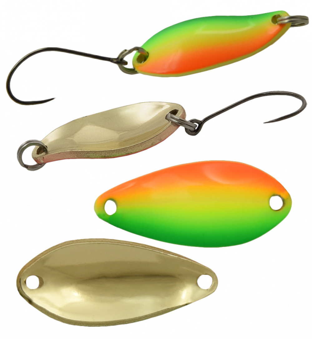 Блесна колеблющаяся для рыбалки на форель окуня голавля LureMax Dotty колебалка