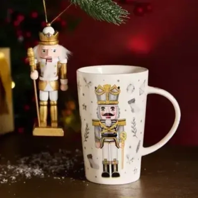 Набор подарочный «ЩЕЛКУНЧИК» (кружка 385мл+ёлочная игрушка)