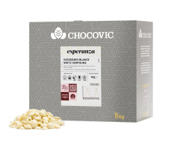 Глазурь кондит. Chocovic Белая Esperanza (5кг/кор)