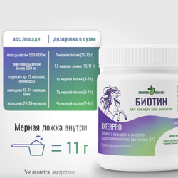Биотин для лошадей Horse-Bio, 800 г