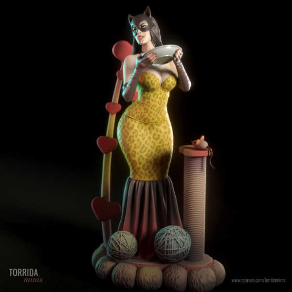 Кошечка Фигурка NSFW