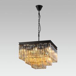 Citilux Мартин CL332232 Люстра хрустальная подвесная Шампань