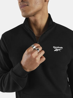 Толстовка мужская REEBOK LOGO PLACEMENT QUARTER ZIP