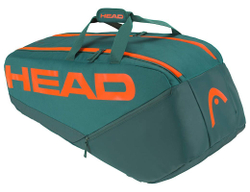 Сумка теннисная Head Pro Racquet Bag L - dark cyan/fluo orange