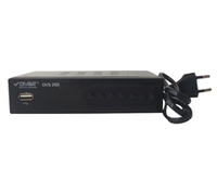 Приставка для цифрового телевидения DIVISAT DVS 2101 металл DVB-T2/C HDMI, 2*USB, RCA, БП встроенны/внешний