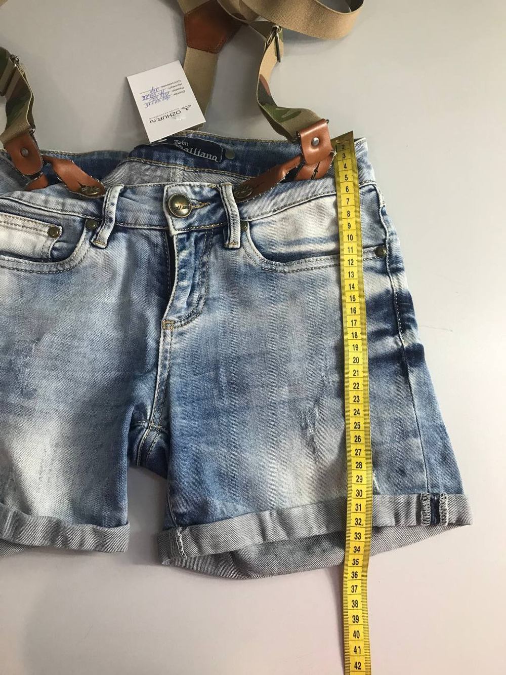 Шорты John Galliano в дерзком стиле 42 размер