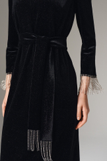 51604 Платье женское (черный)