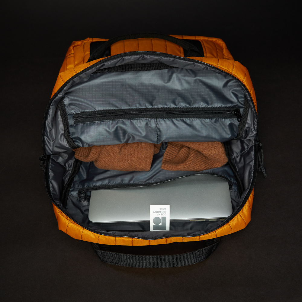 Рюкзак GO REFRIGI STRIPES Brick Pack желтый