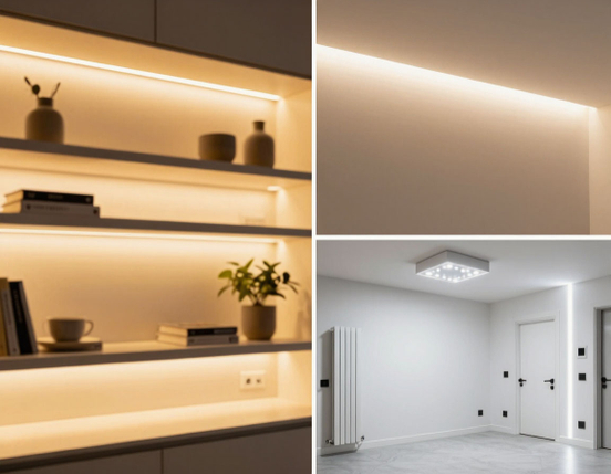 Как выбрать правильную декоративную подсветку для квартиры: гид от ДОКАСВЕТ