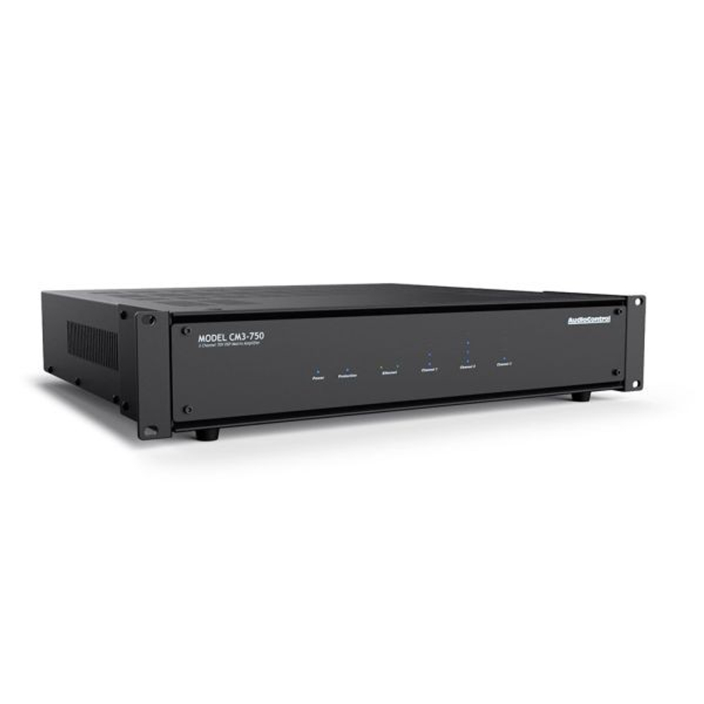 AudioControl CM3-750 Черный [BLACK] — 3-канальный сетевой матричный усилитель мощности