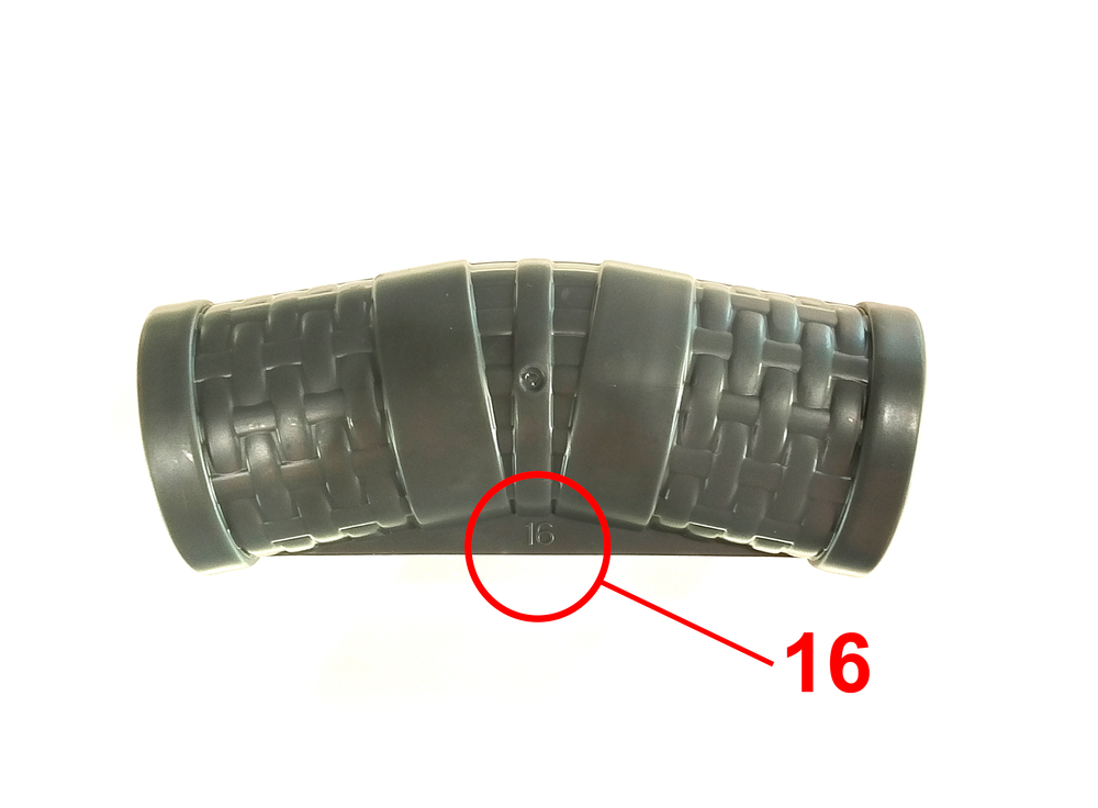 Горизонтальная балка для 549(488) х 122 см. BESTWAY (Верхняя направляющая) запчасть для круглых каркасного бассейна Steel Pro Max Bestway (под пластиковый тройник 16)