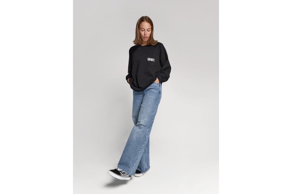 Свитшот RoadLike Ice Surf XL, черный