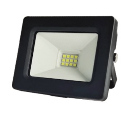 Прожектор с/д PRE LED FL4 10W BLACK (1/100) IP65 холодный белый (ЭК)