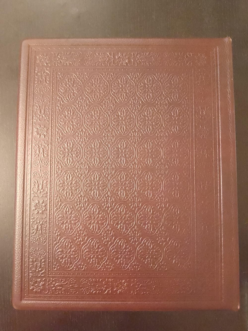 Подарочная родословная книга "Рыцарская", натуральная кожа