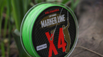 Леска плетеная Carp Hammer "Marker Line X4" 300м цв. зеленый
