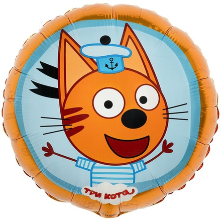 Шар воздушный "Три кота Коржик"