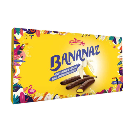 Pomorzanka маршмэллоу в шоколаде Bananaz 200г