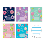 Тетрадь 12л. линия "Сладкое настроение" (Альт)