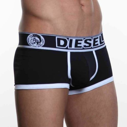 Мужские трусы боксеры черные Diesel Only the Brave Black Boxer