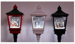 Рождественские уличные , музыкальные , снежные фонари 190 см