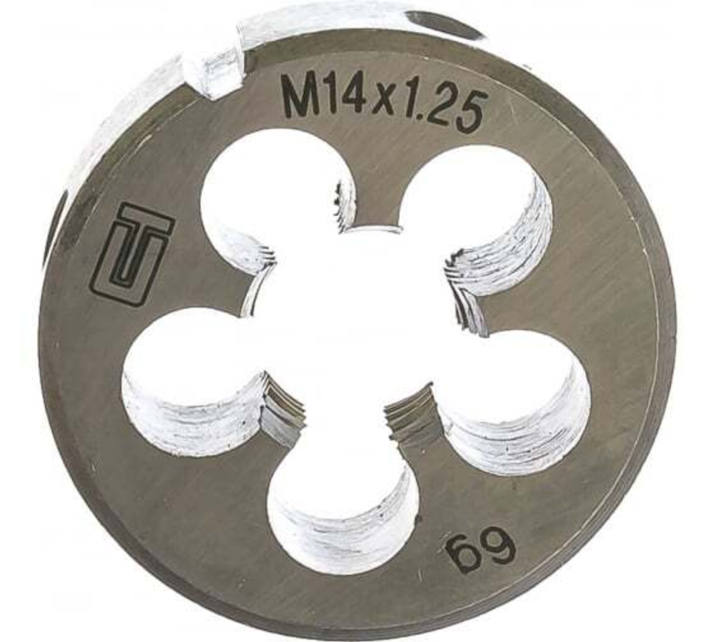 ПЛАШКА СИБРТЕХ М14Х1,25ММ 77035