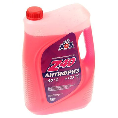 Антифриз Aga, 5 кг, красн, 002Z