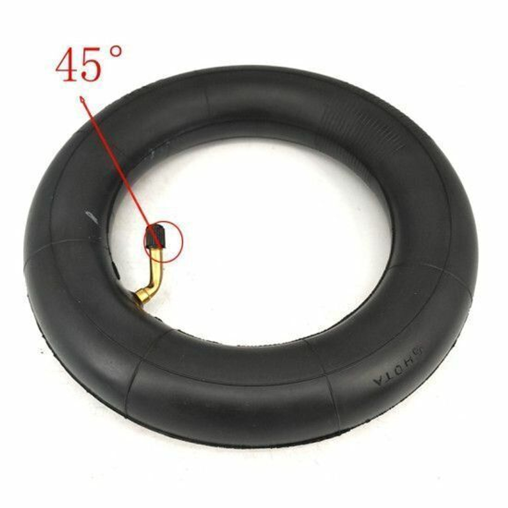 Камера 10х2,5 кривой ниппель для Kugoo M4, M4 Pro, Max Speed, G1