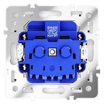 Розетка встраиваемая VOLTUM S70 с заземлением и защитными шторками, 16А, (кашемир)