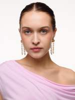 Пусеты Small Shell Gold Pearl