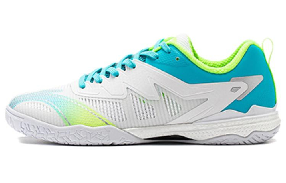 Li Ning Cushioning Function Classification Cushioning Functionality Low top Table Tennis Shoes Unisex White Blue