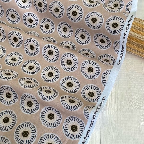 ПОЛНОЧНЫЕ ЦВЕТЫ #9, 100% хлопок Handmade Fabrics 3