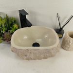 Раковина из мрамора Erozy Cream EM-65570 37*28*16 0868