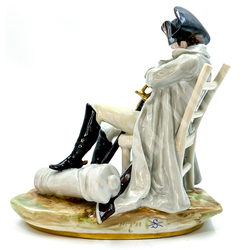 Император Наполеон. Фарфор. Шайбе-Альсбах, Тюрингия, сер. ХХ века.