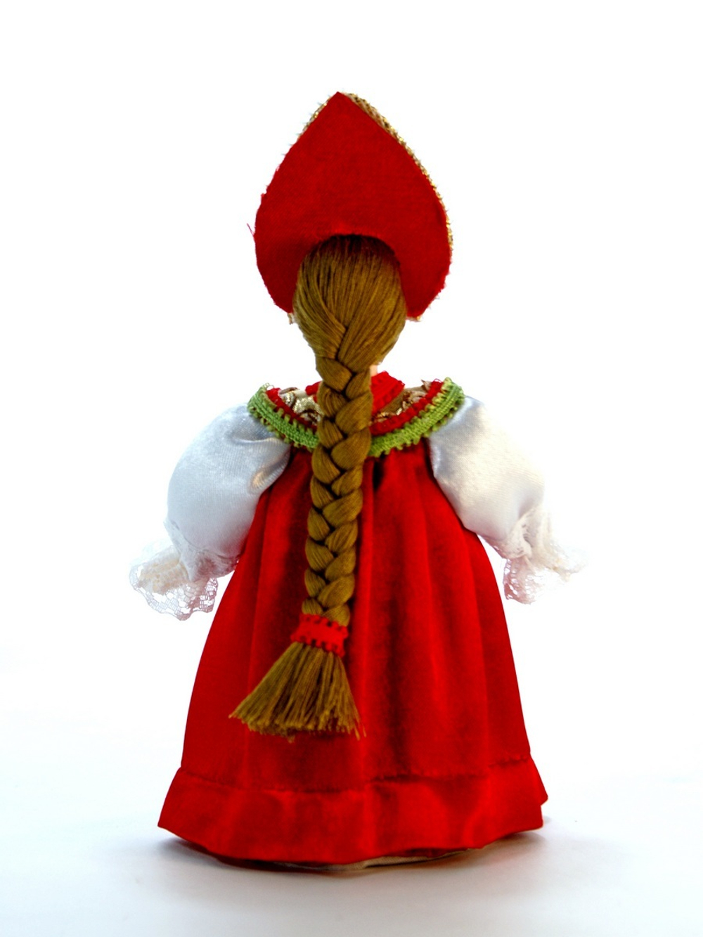 Кукла коллекционная в русском народном костюме