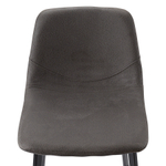 Стул барный hugh, экокожа, темно-серый