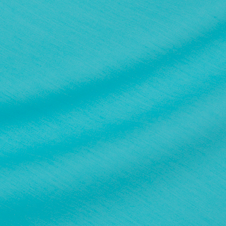 Плотная шерстяная ткань бирюзового цвета с шёлком