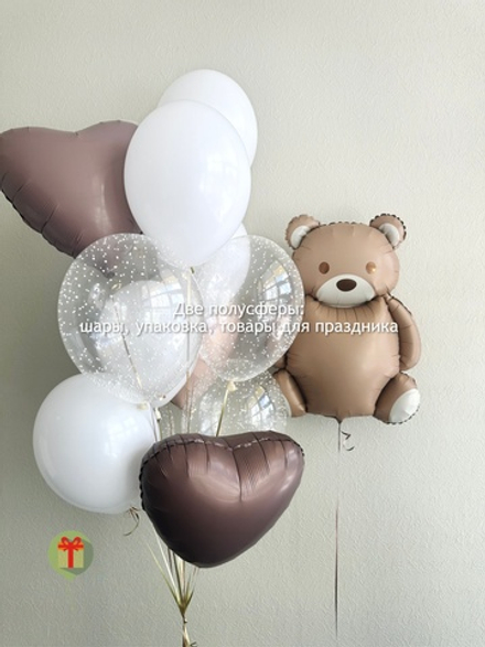 Фонтан с мишкой