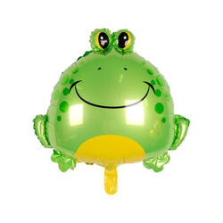 Шар (23"/58 см) Фигура, Лягушка-квакушка, 1 шт. Б205 Б206