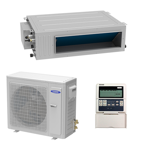 Коммерческая сплит-система канального типа General Climate тип F GC-DN36HWF / GU-U36HF
