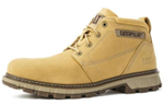 CAT Ankle Length Combat Boots Men"s Yellow