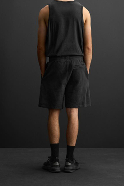 ZARA ШОРТЫ-ДЖОГГЕРЫ, ЧЕРНЫЙ