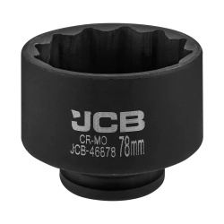 Головка ударная 78мм (12гр.), 3/4'' JCB JCB-46878
