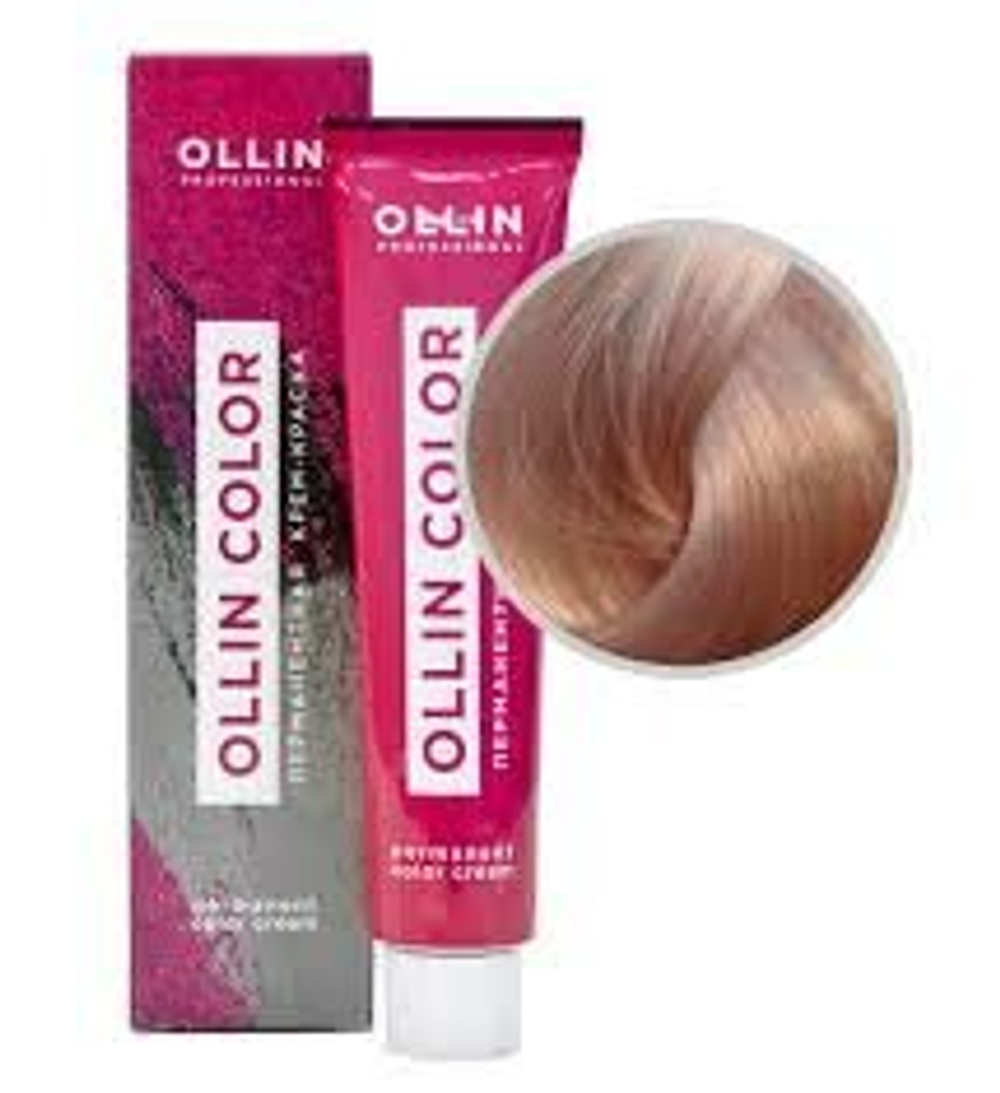 OLLIN COLOR 10/26 светлый блондин розовый 100 мл Перманентная крем-краска для волос