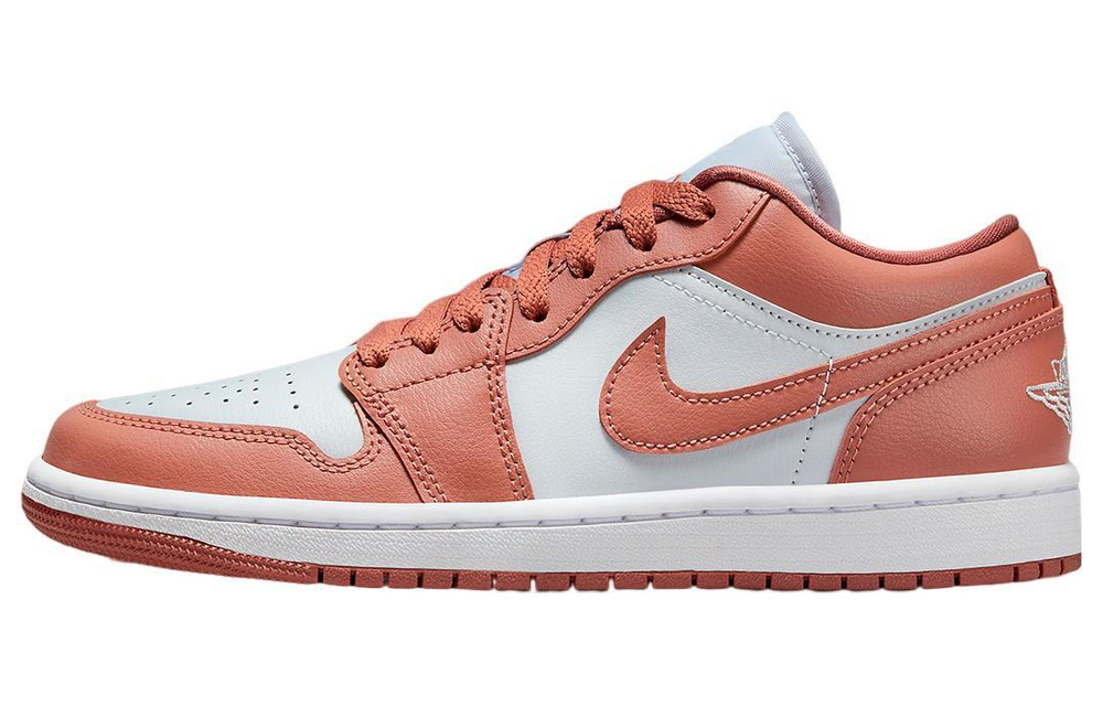 Кроссовки Jordan Air Jordan 1 Low "Pink Salmon" (Женская размерная сетка)