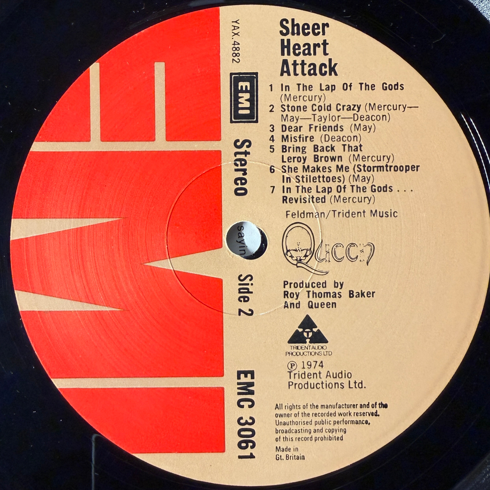 Queen - Sheer Heart Attack (Англия 1974г.)